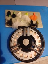 Greys Grxi+ Fly Reel 7/8 + Good 7wt Clear Int + Flies Good Condition G W Order