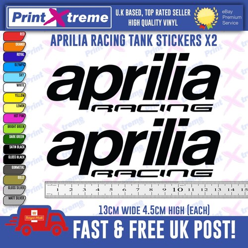 Aprilia racing tank - racing, decal