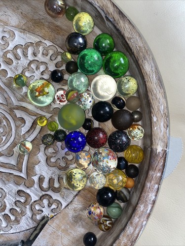 Old mixed marble collection - marble,