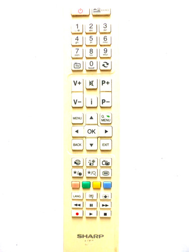 Sharp lcd remote control - sharp,