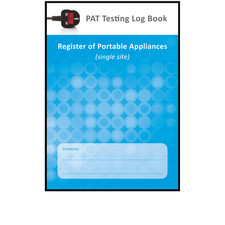 A5 PAT Test Log Book &