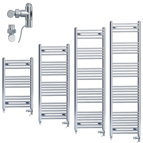 300 wide chrome heated - 300, mm
