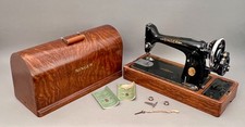 SUPERB 1946 Singer 201K Heavy Duty Cast Iron Sewing Machine- Leather, Upholstery