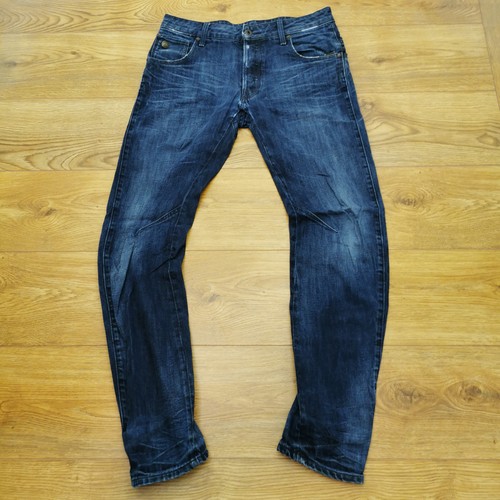 Star arc zip jeans - star,