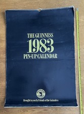 1983 GUINNESS CALENDAR Pin Up