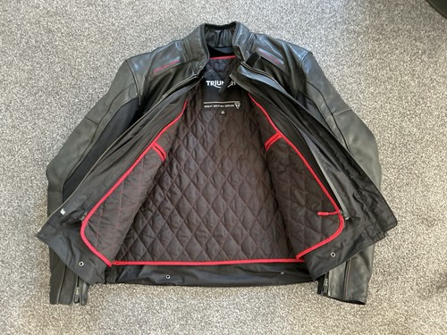 Triumph motorcycle jacket - jacket, &