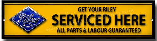 Riley get your serviced - riley,