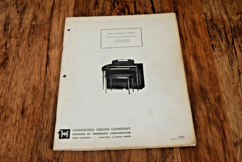 Vintage hammond organ service - vintage,