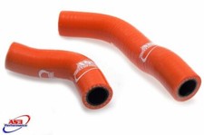 AS3 MONTESA 315 TRIALS BIKE RADIATOR HOSE KIT. 1997-2004! BEST QUALITY. ORANGE.