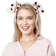Creative Fashion Elastic Funny Puppy Headbands Dalmation Ears for Adult