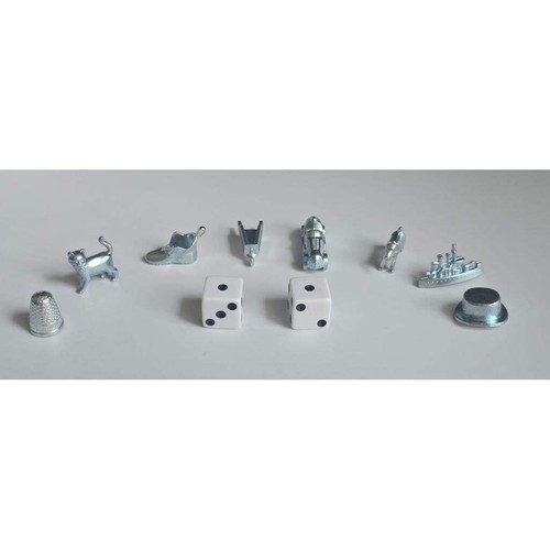 Monopoly metal token set - monopoly,