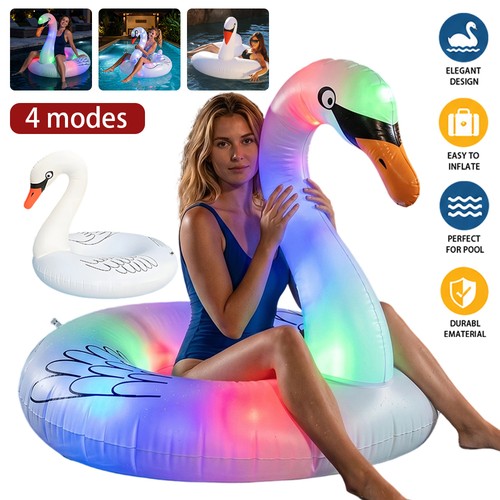 Inflatable swan pool - inflatable,