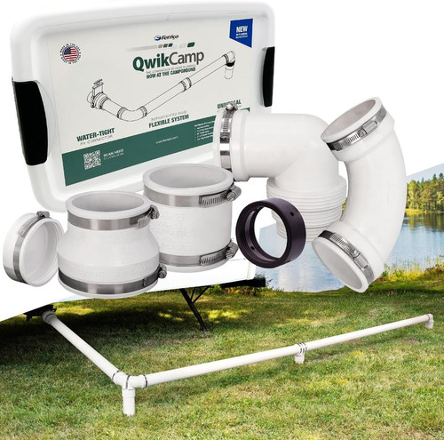 Sewer waste plumbing - rv,