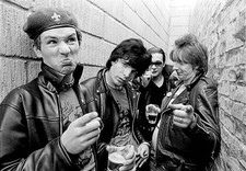 Captain Sensible Brian James Dave Vanian and Rat Scabies of punk b- Old Photo