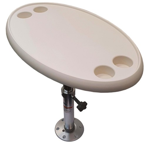 Marine boat oval - table, with