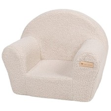 Bouclé kids chair, soft, foam, armchair, toodler, nursery, baby