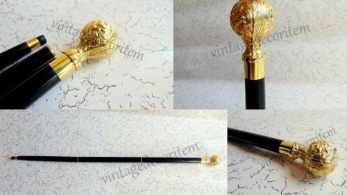 Brass designer magic head - brass,