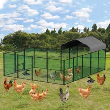 Heavy Duty Metal Chicken Coop