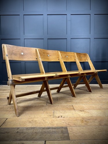 Salvaged antique oak church - salvaged,