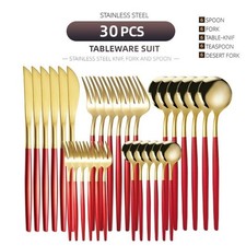 30X CUTLERY DINNER SET