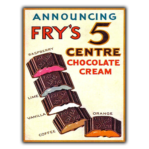Fry centre chocolate - 5, metal