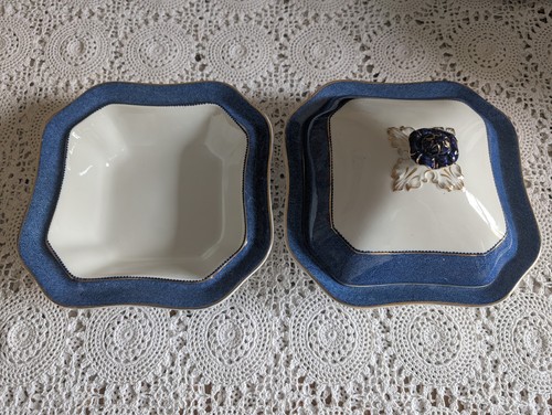 Vintage woods ware - woods, blue