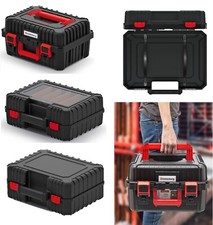 Plastic Power Tool Storage Case Empty Box Electric Drill Holder Foam Organiser