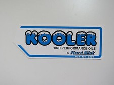 Kooler Oils Sticker Decal New