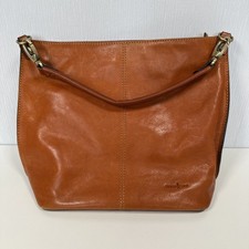 GIANNI CONTI Tan Shoulder Bag Crossbody Bag Italian Cowhide Leather Handbag