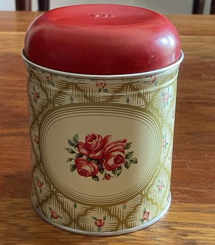 Worcester ware tea tin - worcester,