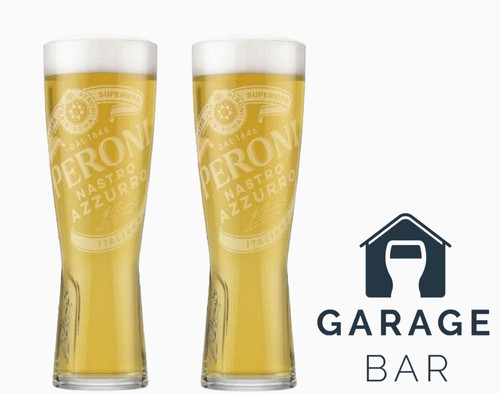 Set peroni beer glasses - 2,