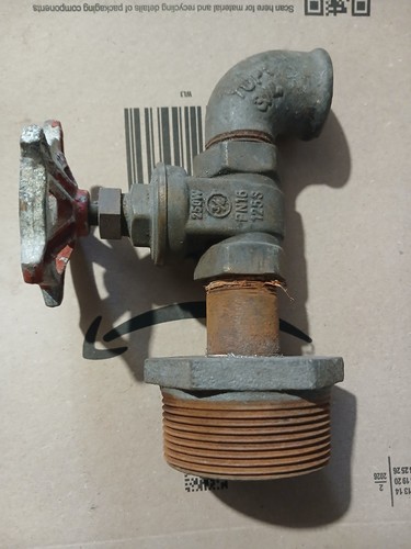Tap for oil drum - oil, used