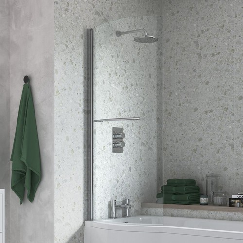 Signature shaped hinged bath - p-shaped,