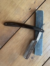 Antique straight razor cut