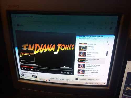 Compaq crt monitor working - monitor,
