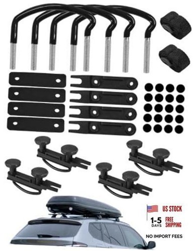 4pack roof box bolt - u-bolt, clamps
