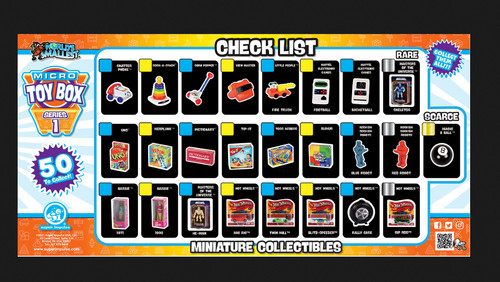 Micro toy box - micro, collectable
