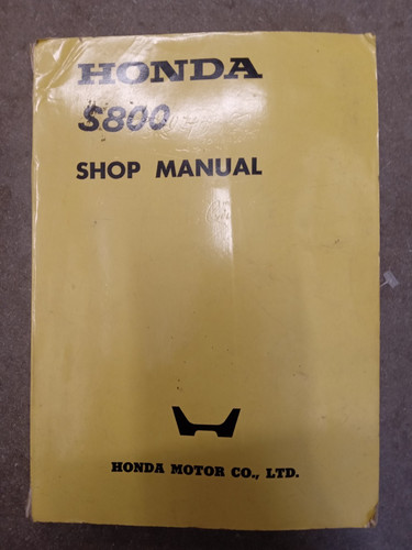 Honda s800 1966 1970 genuine - 1966-1970,