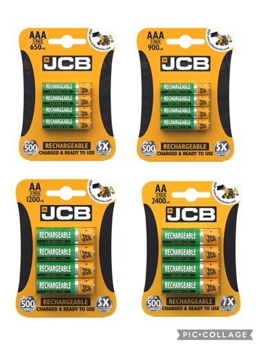 Jcb rechargeable aaa - jcb,