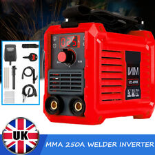 250A 220V Weld Aluminum Welder ARC MMA Stick Welding Machine with Gloves Mask