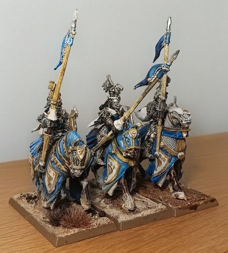 Bretonnian grail knights - 3,