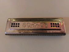 Hohner Echo Bell Metal Reed Harmonica