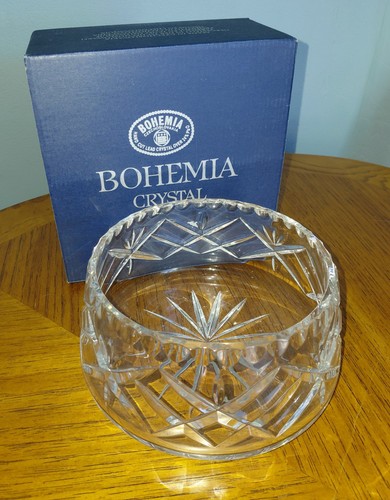Bohemia crystal bowl