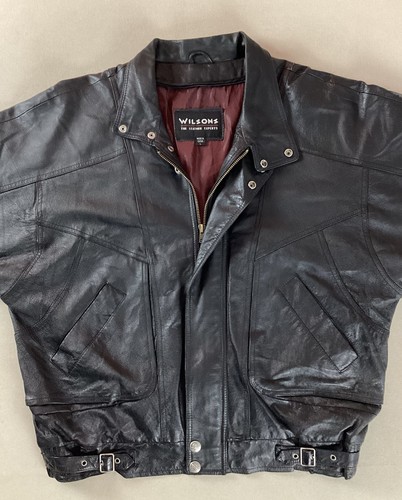 Vintage wilsons leather bomber - vintage,
