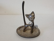 SEBA Silver Plated cat ring