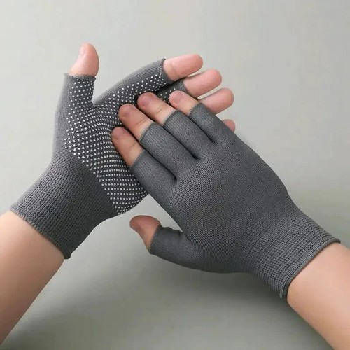 Fingerless gloves work gripper - fingerless,