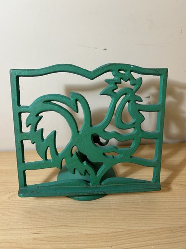 Vintage green cast - cast, iron