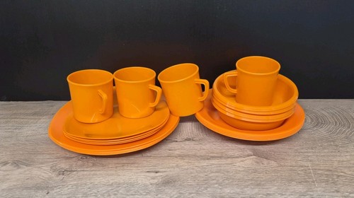 Vintage 1970s picnic camping - vintage,