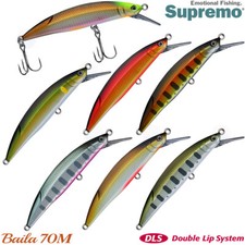 Supremo Baila 70M 7 g, 70 mm Assorted Colors Native Trout Sinking Minnow