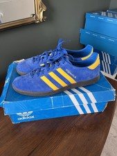 Adidas Originals Stockholm 2014 Blue & Yellow UK 10